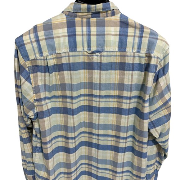 Tommy Bahama Shirt Mens XL/TG Button Up Plaid Cotton Long Sleeve Button Up - Picture 7 of 7